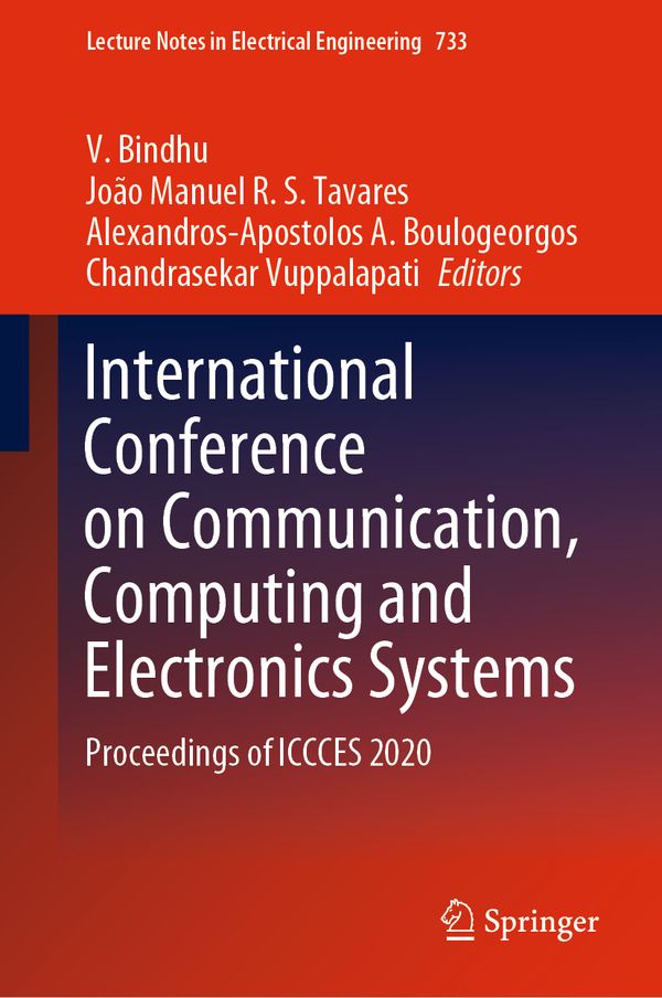 International Conference on Communication, Computing and Electronics Systems | 1:a upplagan