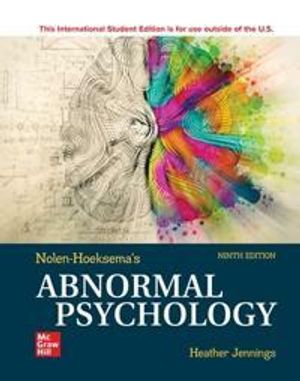 ISE Abnormal Psychology | 9:e upplagan