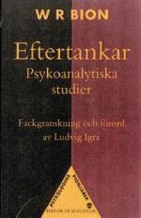 Eftertankar : Psykoanalytiska studier | 1:a upplagan