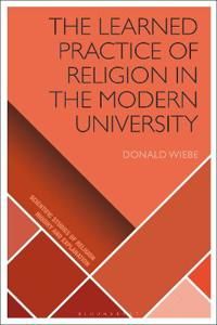 The Learned Practice of Religion in the Modern University