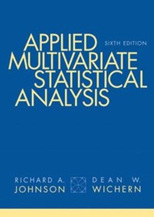 Applied Multivariate Statistical Analysis | 6:e upplagan