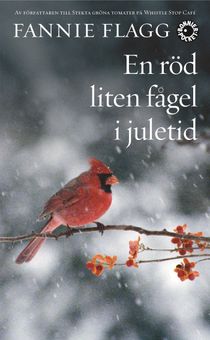 En röd liten fågel i juletid