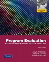 Program Evaluation | 4:e upplagan