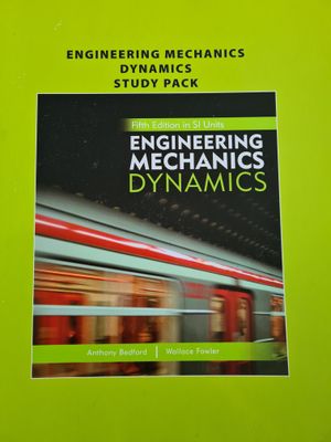 Engineering Mechanics Dynamics Study Pack | 5:e upplagan