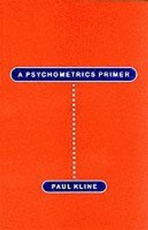 Psychometrics Primer