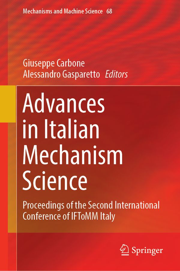 Advances in Italian Mechanism Science | 1:a upplagan