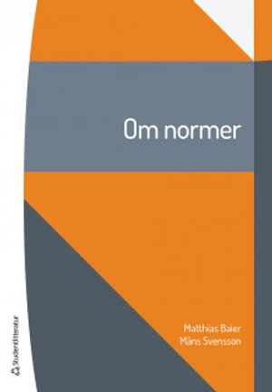 Om normer | 1:a upplagan