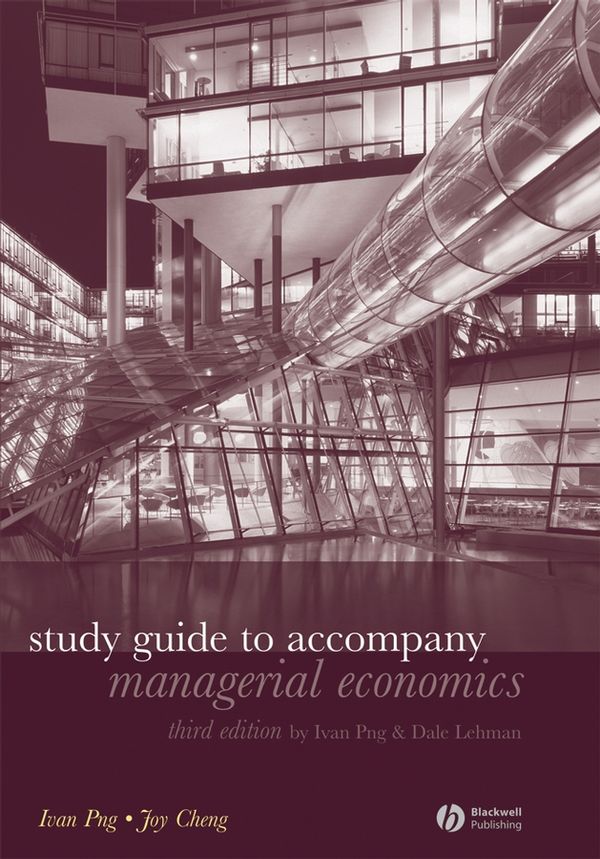 Study Guide to Accompany Managerial Economics, 3rd Edition | 3:e upplagan