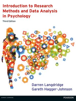 Introduction to Research Methods and Data Analysis in Psychology 3rd edn | 3:e upplagan