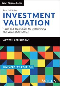 Investment Valuation, University Edition | 0:e upplagan
