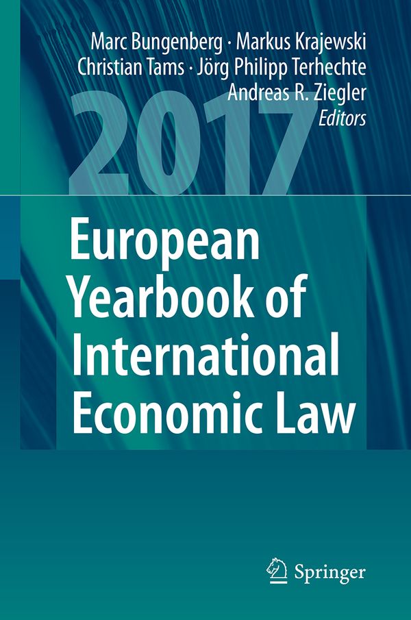 European Yearbook of International Economic Law 2017 | 1:a upplagan