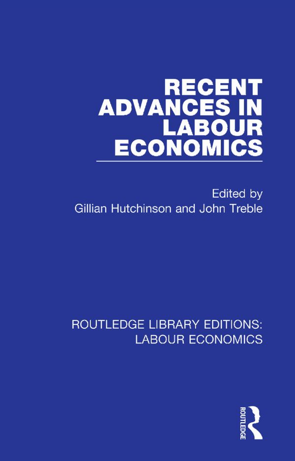 Recent Advances in Labour Economics | 1:a upplagan