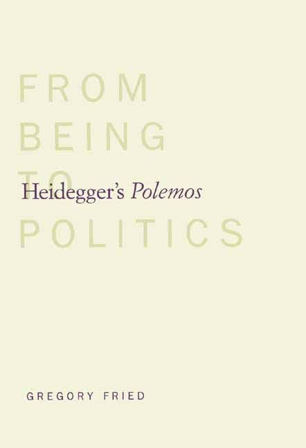 Heidegger's Polemos | 0:e upplagan