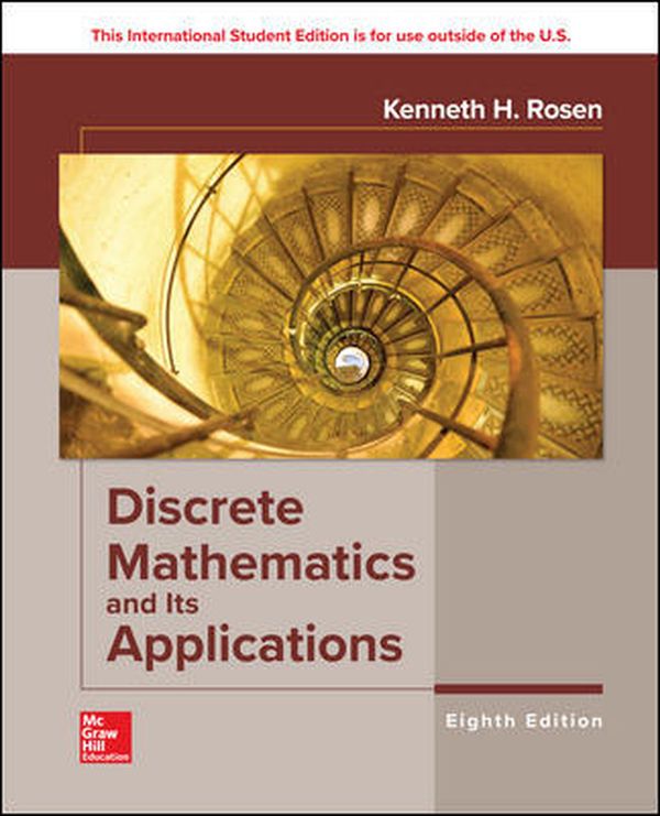 ISE Discrete Mathematics and Its Applications | 8:e upplagan