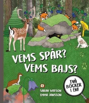 Vems spår? och Vems bajs? : Två böcker i en!