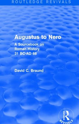 Augustus to Nero (Routledge Revivals) | 1:a upplagan