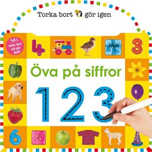 Torka bort & gör igen : Öva på siffror | 1:a upplagan