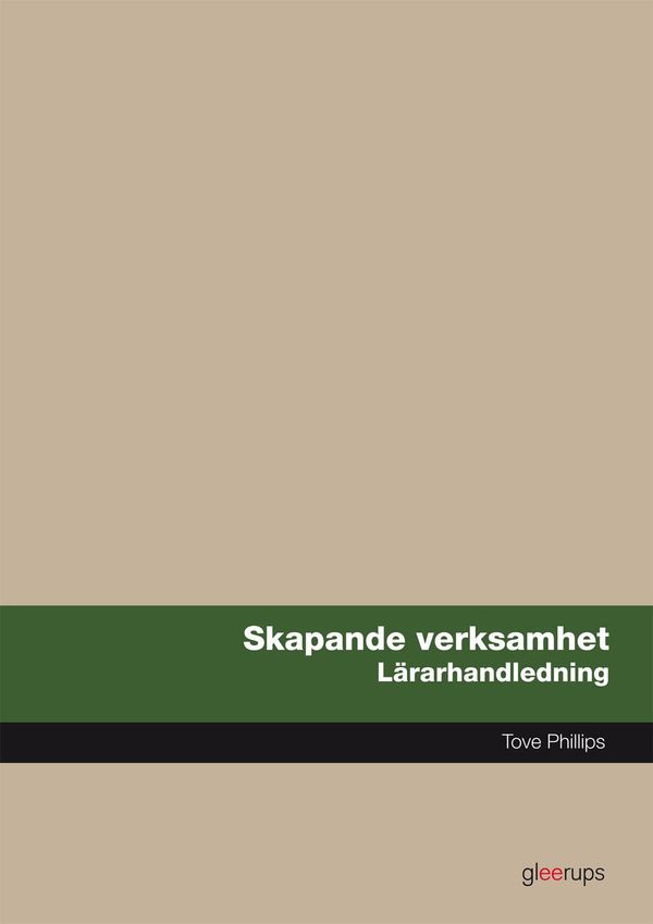 Skapande verksamhet, Lärarhandl. | 1:a upplagan