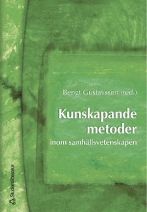 Kunskapande metoder inom samhällsvetenskapen | 3:e upplagan