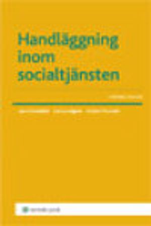 Handläggning inom socialtjänsten | 15:e upplagan