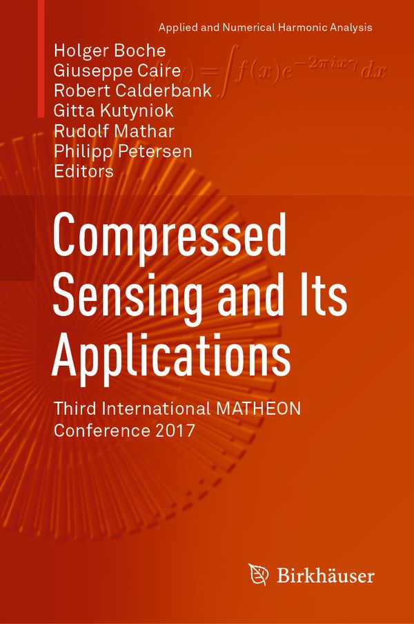 Compressed Sensing and Its Applications | 1:a upplagan