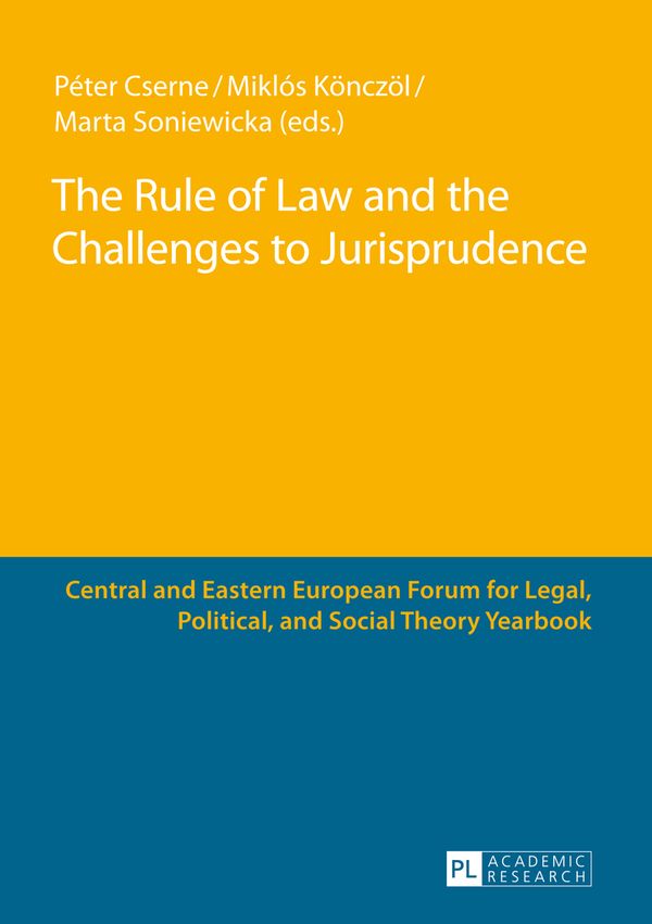 The Rule of Law and the Challenges to Jurisprudence | 0:e upplagan