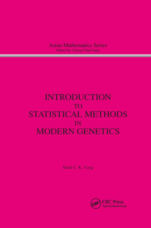 Introduction to Statistical Methods in Modern Genetics | 1:a upplagan