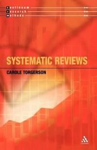 Systematic Reviews | 0:e upplagan