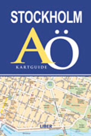 Stockholm A-Ö, kartguide | 1:a upplagan