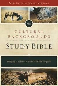 NIV, Cultural Backgrounds Study Bible, Hardcover: Bringing to Life the Ancient World of Scripture