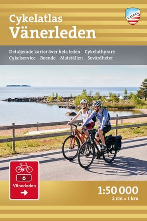 Cykelatlas Vänerleden 1:50.000 | 0:e upplagan
