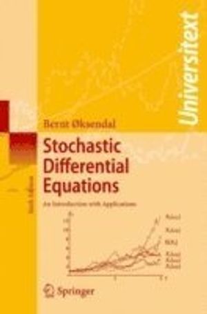 Stochastic Differential Equations | 6:e upplagan