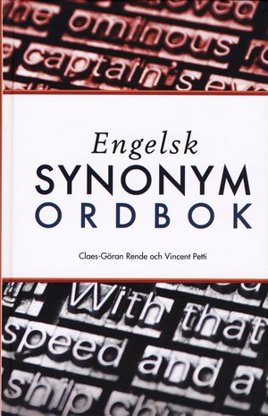 Engelsk synonymordbok