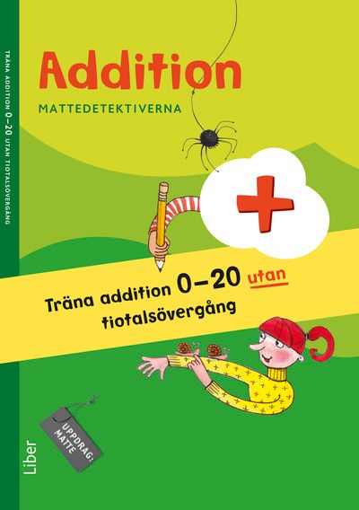 Mattedetektiverna Träna Addition 0-20 utan tiotalsövergång 10-pack | 1:a upplagan