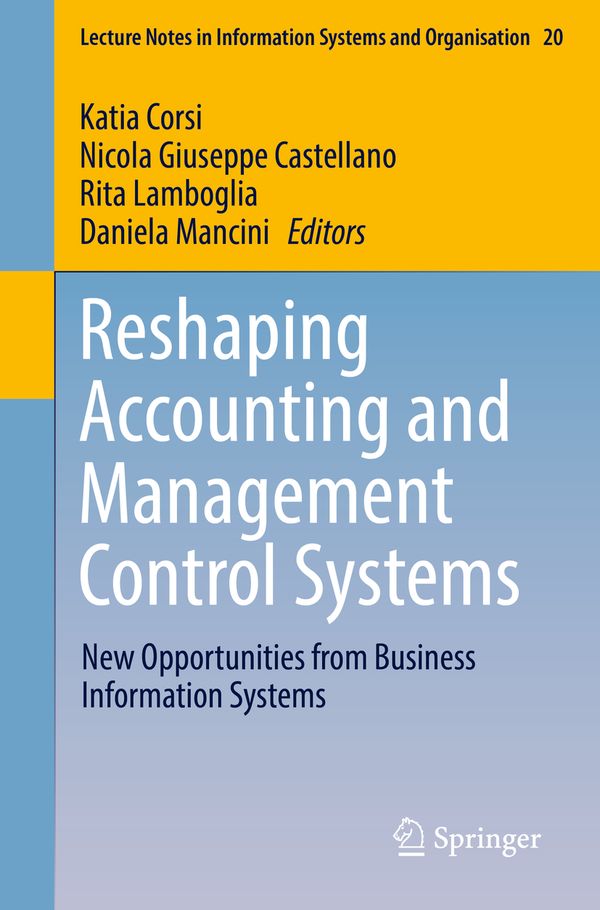 Reshaping Accounting and Management Control Systems | 1:a upplagan
