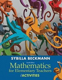 Mathematics for Elementary Teachers with Activities