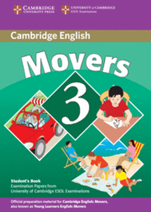 Cambridge young learners english tests movers 3 students book - examination