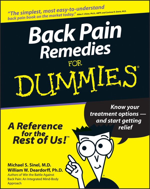 Back Pain Remedies For Dummies | 1:a upplagan
