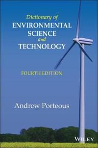 Dictionary of Environmental Science and Technology, 4th Edition | 4:e upplagan
