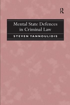 Mental State Defences in Criminal Law | 1:a upplagan