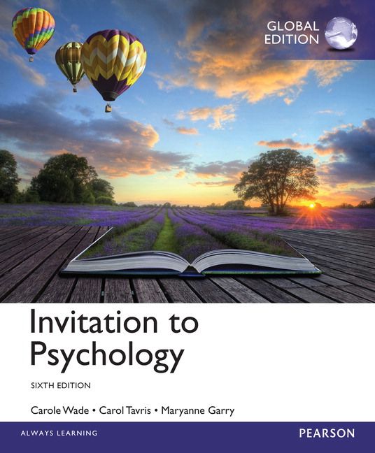 Invitation to Psychology, Global Edition | 6:e upplagan