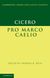 Cicero: Pro Marco Caelio