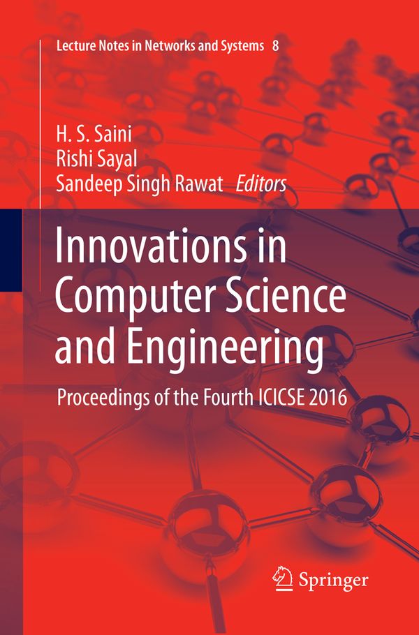 Innovations in Computer Science and Engineering | 1:a upplagan