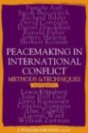 Peacemaking in International Conflict