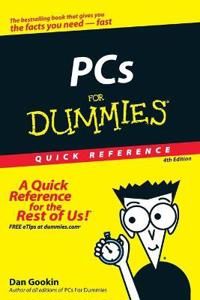 PCs For Dummies Quick Reference, 4th Edition | 4:e upplagan