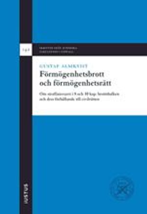 Förmögenhetsbrott och förmögenhetsrätt: om straffansvaret i 8 och 10 kap. brottsbalken och dess förhållande till civilrätten | 1:a upplagan