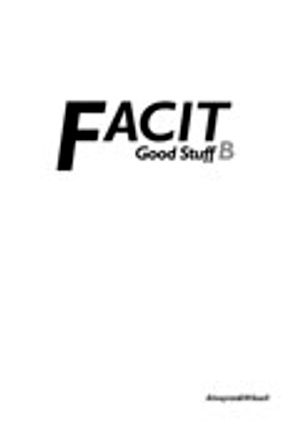 Good Stuff B Facit | 1:a upplagan