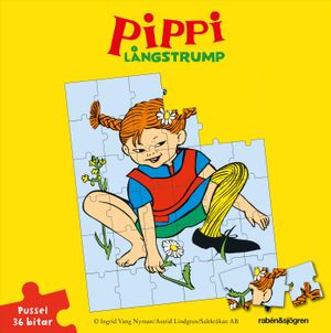 Pippi Långstrump Pussel 36 bitar | 1:a upplagan