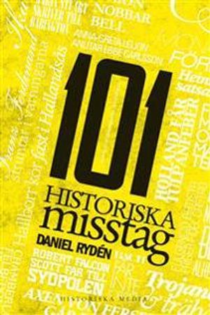 101 historiska misstag | 1:a upplagan