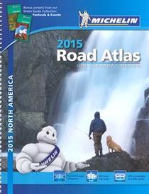 Nordamerika Atlas Michelin 2015 A4 : Varierande Skalor
